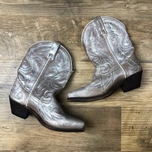 Laredo Alhambra Metallic Silver Boots 6